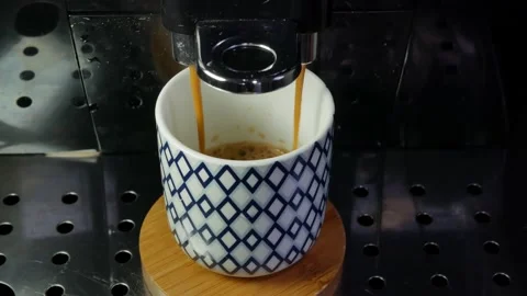 Espresso Home Machine 24FPS 4K 30secs Stock Footage 139097992