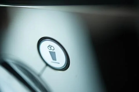 Espresso machine button Stock-Fotos