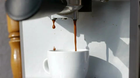 Espresso machine Video stock 1095798