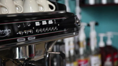 Espresso Machine Vídeo Stock 66368407