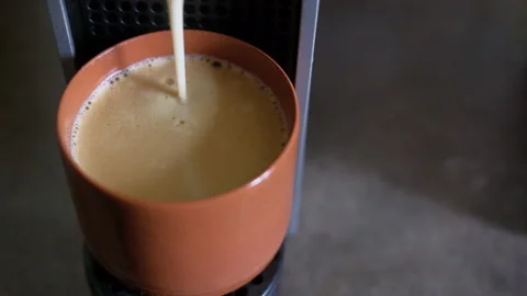 Espresso machine making a coffee Stock Footage 239185466
