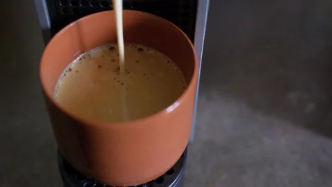 Espresso machine making a coffee Stock Footage 239185478