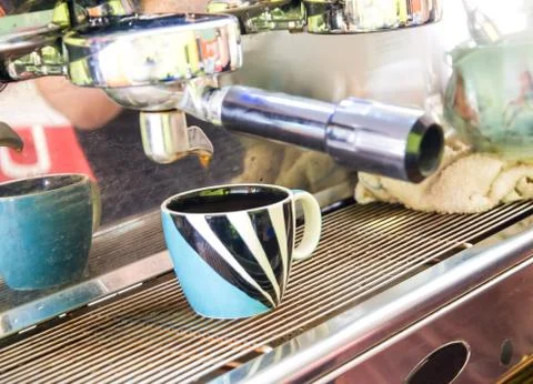 Espresso machine Stock Photos