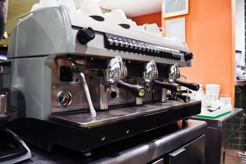 Espresso machine Stock Photos