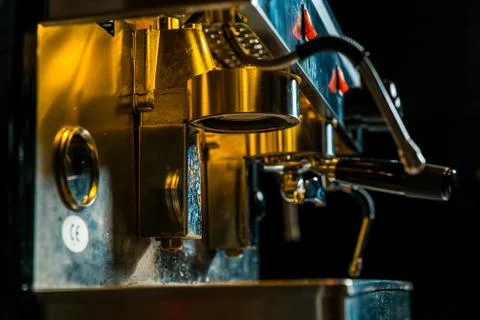 Espresso machine Fotos de archivo