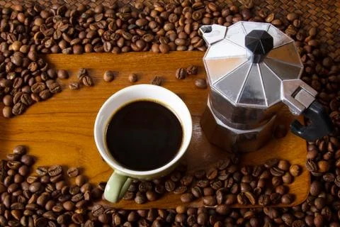 Espresso maker Stock Photos