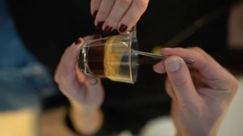 Espresso mixed Video stock 196199639