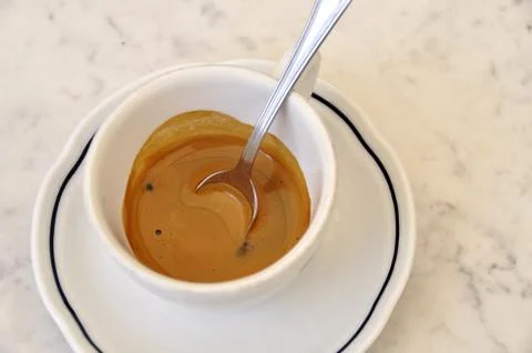 An espresso Stock Photos