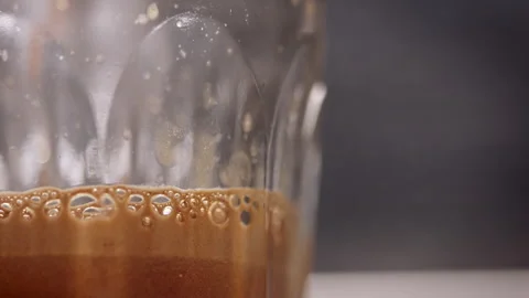 Espresso shot close up. Video stock 141927066
