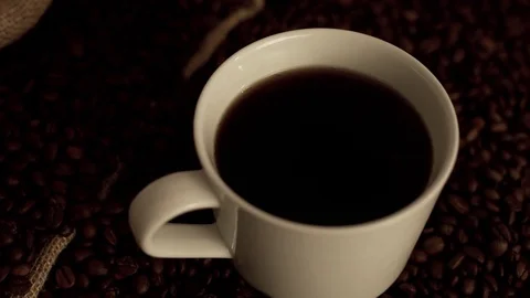 Espresso in slow motion Video stock 76100210