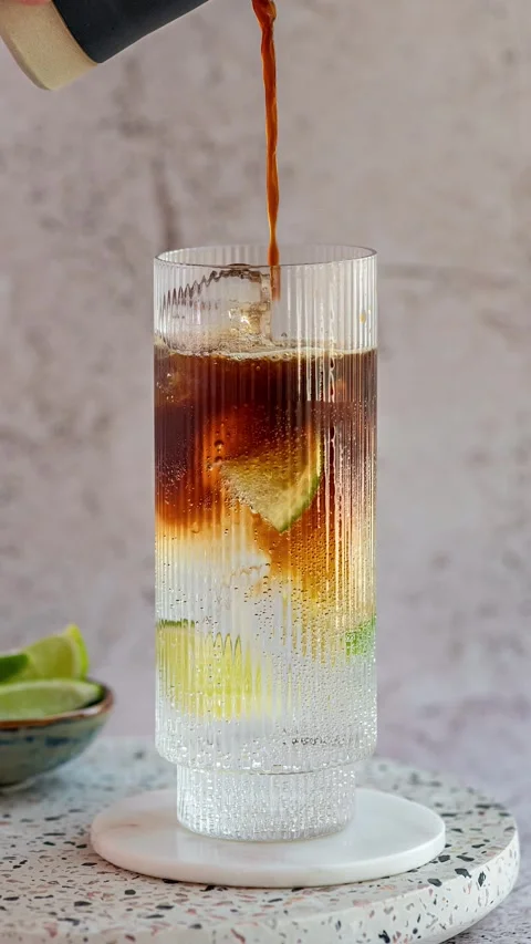 Espresso Tonic Stock Footage 244765174