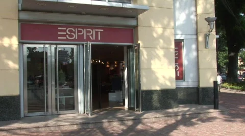 Esprit store in Hanoi Stock Footage 288423