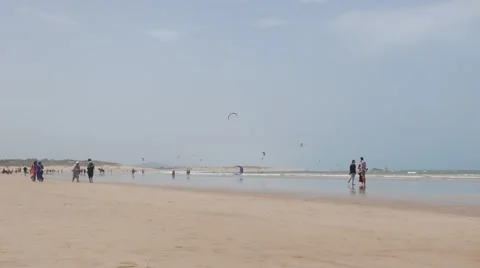 Essaouira Beach  Video stock 66006574