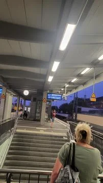 At Essen Central Station, Stock Photos