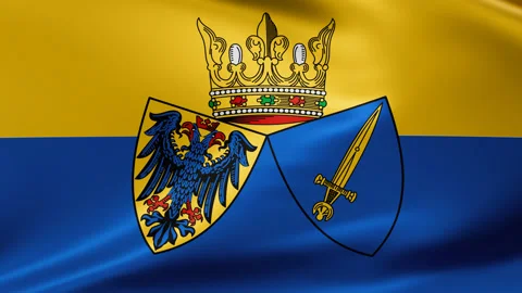 Essen city of  Germany flag background Stock-Footage 205228083