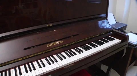 Essenfelder Piano 스톡 동영상 45967301