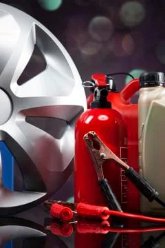 Essential elements in any car Stock Photos