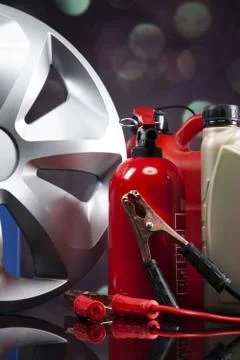 Essential elements in any car Stock Photos