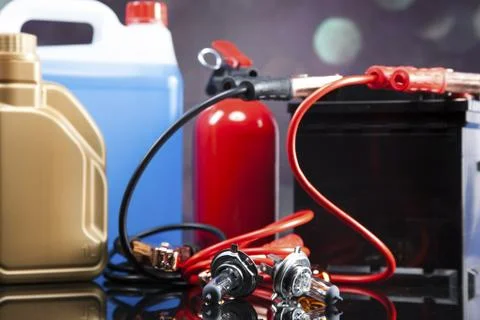 Essential elements in any car Stock Photos