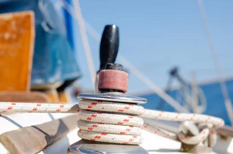 Essential Guide to Sailboat Ropes: Types, Uses, and Maintenance Stock Photos