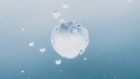 Essential molecules for acne removal and skin repair 库存影片 313856297