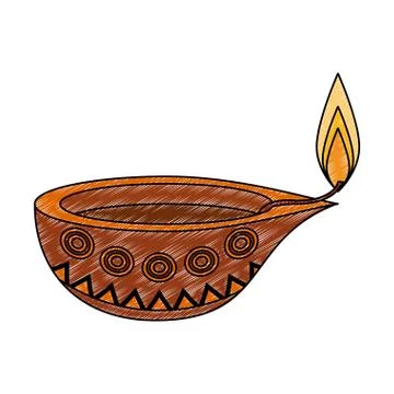 Essential oil aromatherapy scribble Stock Illustration