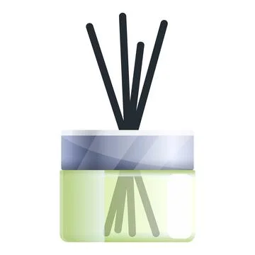 Essential oil diffuser icon, cartoon style Stock Illustration