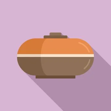 Essential oil diffuser icon, flat style Stock Illustration