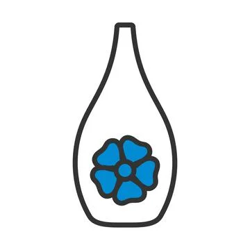 Essential Oil Icon Stock Illustration