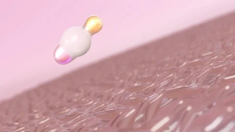 The essentials combines with magic serum. Stock Footage 177024213