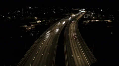 Essinge leden traffic time-lapse Vidéo 56735985