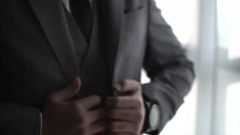 Established Shot of Men Wearing Formal Clothes Stock Footage 130620110
