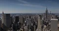 Establishing Shot Aerial View of New York City Skyline Famous Landmark Buildings 4k or 4k+ Resolution