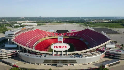 Arrowhead Stadium Home of Kansas City Ch, Stock Video