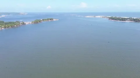 Establishing Shot of Islands Vídeo Stock 302557756
