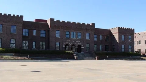 Establishing Shot of Lanier Hall  Stock Footage 69231906