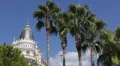 Establishing Shot Luxury Hotel Intercontinental Carlton Famous Film Festival Day HD Footage