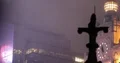 Establishing Shot New York City Paramount Building Clock Tower Night Lights Nyc 4k or 4k+ Resolution