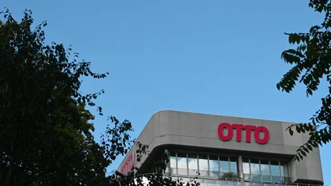 Establishing Shot of the Otto Group's Headquarters 스톡 동영상 219132854