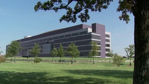 Establishing shot of the U.S. Defense Intelligence Spy Agency in Washington D.C. Stock Footage 74797552