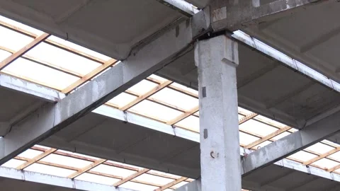 The establishment of the prefabricated factory. Video stock 249923281