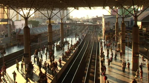 Estação Brás Stock Footage 861397