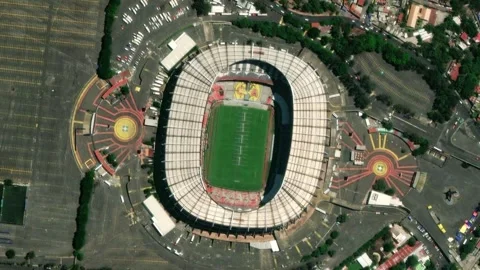 The Estadio Azteca mexico, Azteca Stadium, mexico stadium Video stock 309340653