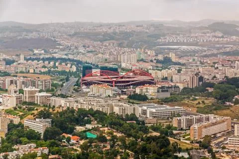 Estádio do sport lisboa e benfica Stock Photos
