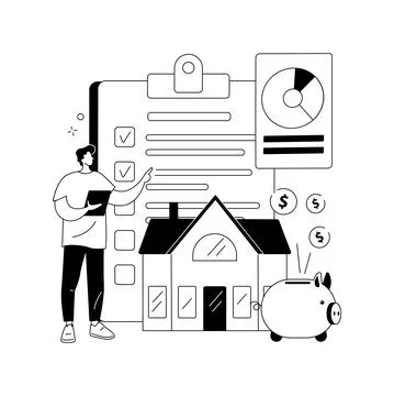 Estate planning abstract concept vector illustration. Ilustração Stock