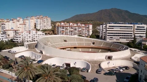 Estepona bull ring Stock Footage 76216691