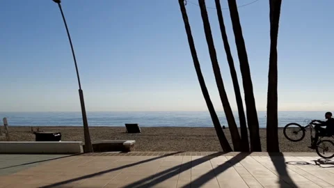 Estepona paseo maritimo Stock Footage 165269846