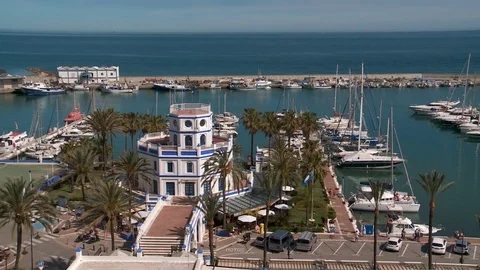 Estepona port Stock-Footage 76199043