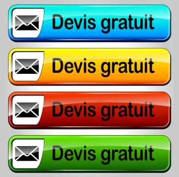 Estimate web button Stock Illustration