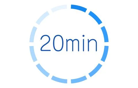 Estimated time required icon vector illustration Stock Illustration